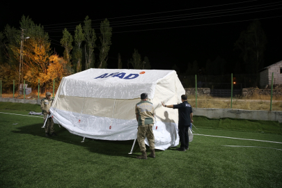 Muş&#039;ta "Deprem Saha Tatbikatı" yapıldı