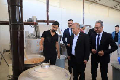 Elazığ Valisi Numan Hatipoğlu Ağın ilçesini ziyaret etti