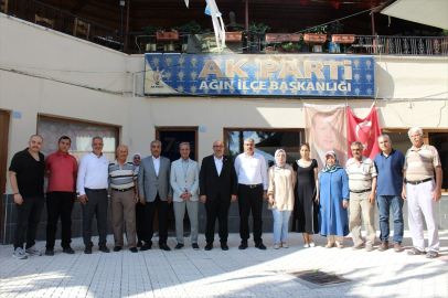 AK Parti Elazığ Milletvekili Ejder Açıkkapı, Ağın&#039;ı ziyaret etti