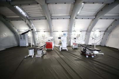 Bingöl&#039;deki UMKE Lojistik Merkezi afet durumunda bölgenin hizmetinde