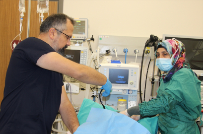 Fethi Sekin Şehir Hastanesi&#039;nde PEG-J işlemi yapılmaya başlandı