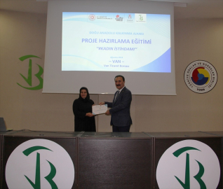 Van&#039;da kadın girişimcilere eğitim verildi