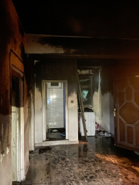 Bingöl&#039;de evde çıkan yangın söndürüldü