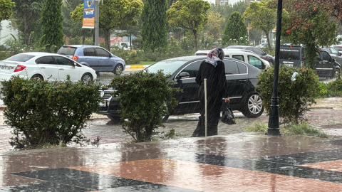 Elazığ&#039;da sağanak etkili oldu