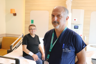 Erzurum'da 6 santimlik kesiyle mekanik kalp kapağı takılan hasta sağlığına kavuştu