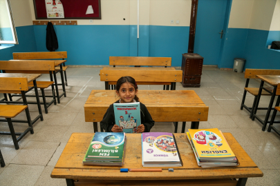 Mezrada yaşayan Hasret, bu yıl da okula yalnız başladı