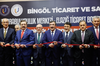 Cumhurbaşkanı Yardımcısı Yılmaz, Bingöl Ticaret ve Sanayi Odasını ziyaret etti