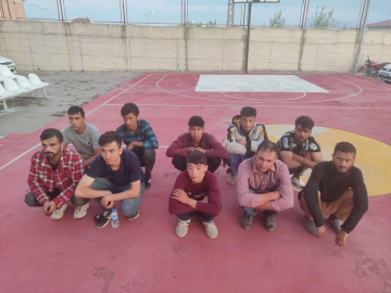 Van&#039;da 10 düzensiz göçmen yakalandı