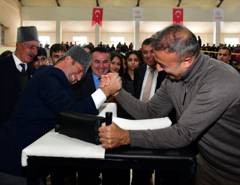 Ardahan&#039;da gaziler sporda hünerlerini sergiledi