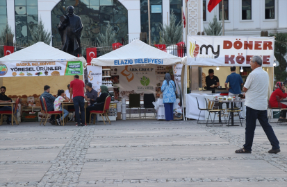Elazığ'da "6. Geleneksel Salçalı Köfte ve Gastronomi Festivali" başladı