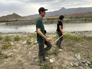 Belçikalı kuş bilimciler, Türkiye&#039;nin en doğusundaki türleri araştırıyor