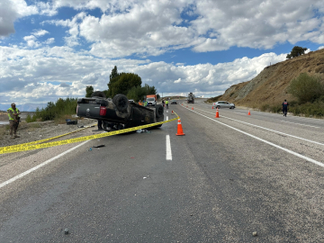 Malatya&#039;da pikap ile otomobilin çarpıştığı kazada 3 kişi yaralandı