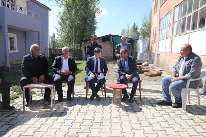 Başkale&#039;de evde çıkan yangın hasara neden oldu