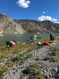 Erzurum&#039;da hava sporları festivali, ikinci gününde gösterilerle devam etti