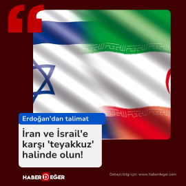 Cumhurbaşkanı Erdoğan'dan talimat: İran ve İsrail'e karşı 'teyakkuz' halinde olun!