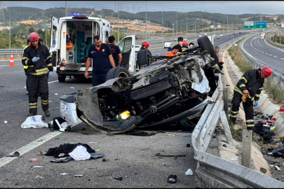 Kuzey Marmara Otoyolu’nda aile faciası
