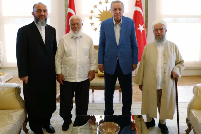 İsmailağa Cemaati'nden Cumhurbaşkanı Erdoğan’a ziyaret