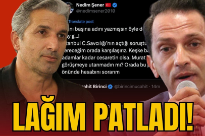 Lağım patladı: Mücahit Birinci ile Nedim Şener sosyal medyada birbirine girdi