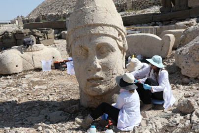 Nemrut’un dev heykellerine nano teknoloji dokunuşu: Tarihi miras geleceğe taşınıyor