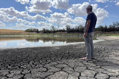 Edirne’deki Demirhanlı Göleti alarm veriyor