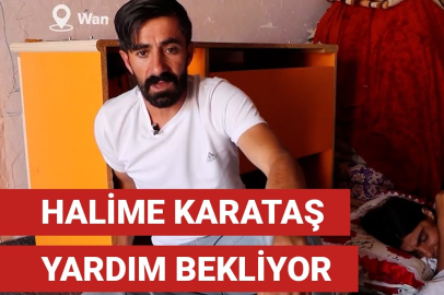 4 yıldır yatağa mahkum Halime Karataş yardım eli bekliyor!