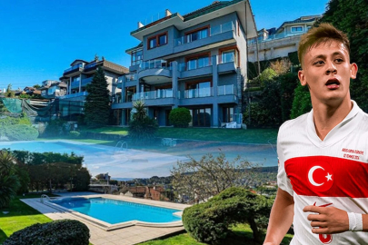Arda Güler’den Beykoz’da 5 katlı villa şov: 3 milyon Dolar!