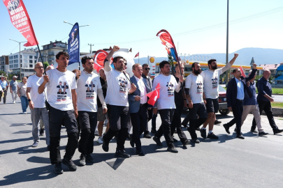 Adanalı gençlerin “Özgürlük Yürüyüşü” 29. gününde Düzce’de