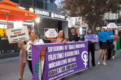 “Soykırıma ve işgale direnen Filistinli kadınlarla mücadelemiz ortak!”