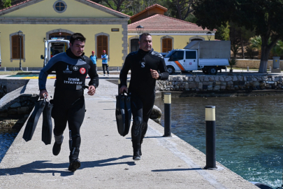 İzmir Urla’da nefes kesen deprem ve tsunami tatbikatı