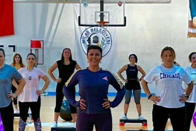 Milas Belediyesi’nden kadınlara ücretsiz spor desteği
