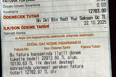 Doğalgaz faturasında “şok”: Aileye gelen bedel dudak uçuklattı!