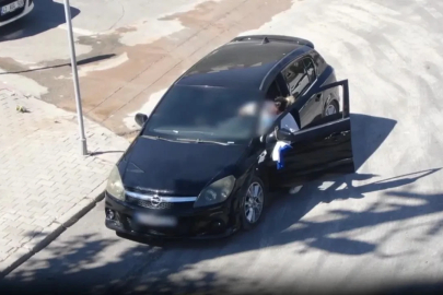 Ehliyetsiz sürücünün planı bozuldu: Dron anbean kaydetti!