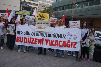 İkbal Uzuner ve Ayşenur Halil için Sakarya Caddesi’nde kadınlar buluştu!