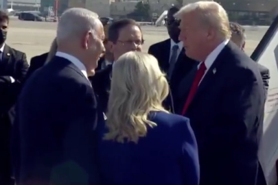 Trump, Mısır’daki zirve öncesi İsrail’de: Netanyahu havalimanında karşıladı