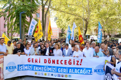 Diyarbakır’dan Ankara’ya adalet yürüyüşü: KHK’liler hakları için yollarda