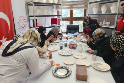 Erzurum’da şehit yakınlarına sanatla şifa