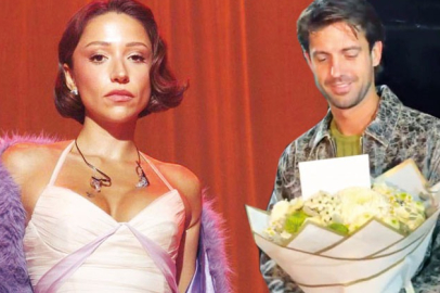 Harbiye’de romantik jest: Serkay’dan Zeynep Bastık’a “karbonhidrat” notu