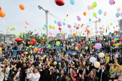 Lösemiyi yendi, balonlar gökyüzüne uçtu