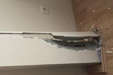 Darıca’da 2 binanın kolonları çatladı: 15 kişi tahliye edilip tesise yerleştirildi