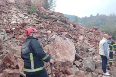 Ordu’da taş ocağında göçük!