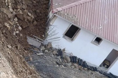 Kahramanmaraş’ta heyelan paniği