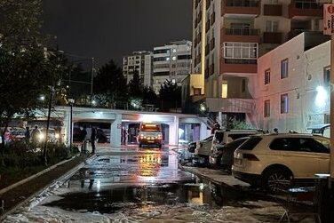 Kahramanmaraş’ta otopark yangını: 18 kişi dumandan etkilendi