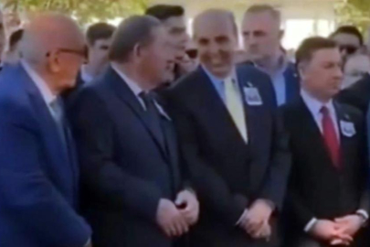 Şehit cenazesinde gülüşen kişilerin kimliği ortaya çıktı