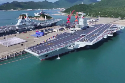 Çin’in yeni dev uçak gemisi Fujian ilk seferini tamamladı