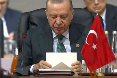 Cumhurbaşkanı Erdoğan’dan G20 Zirvesi’nde Gazze uyarısı