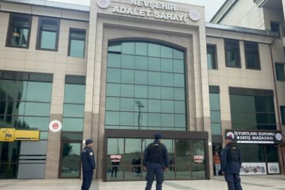 Nevşehir’de adliye önünde silahlı gerginlik önledi