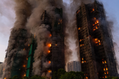 Hong Kong’da yangın faciası: 44 ölü