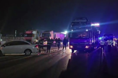 Amasya’da zincirleme kaza