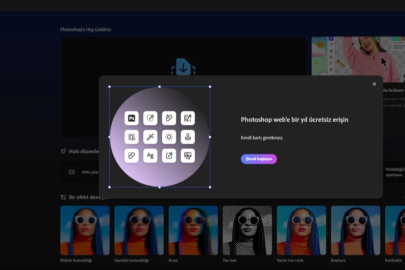 Chrome kullananlara yıl boyu ücretsiz Photoshop