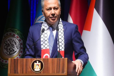 Bakan Yerlikaya: Türkiye, Filistin halkının yanında olmaya devam edecek